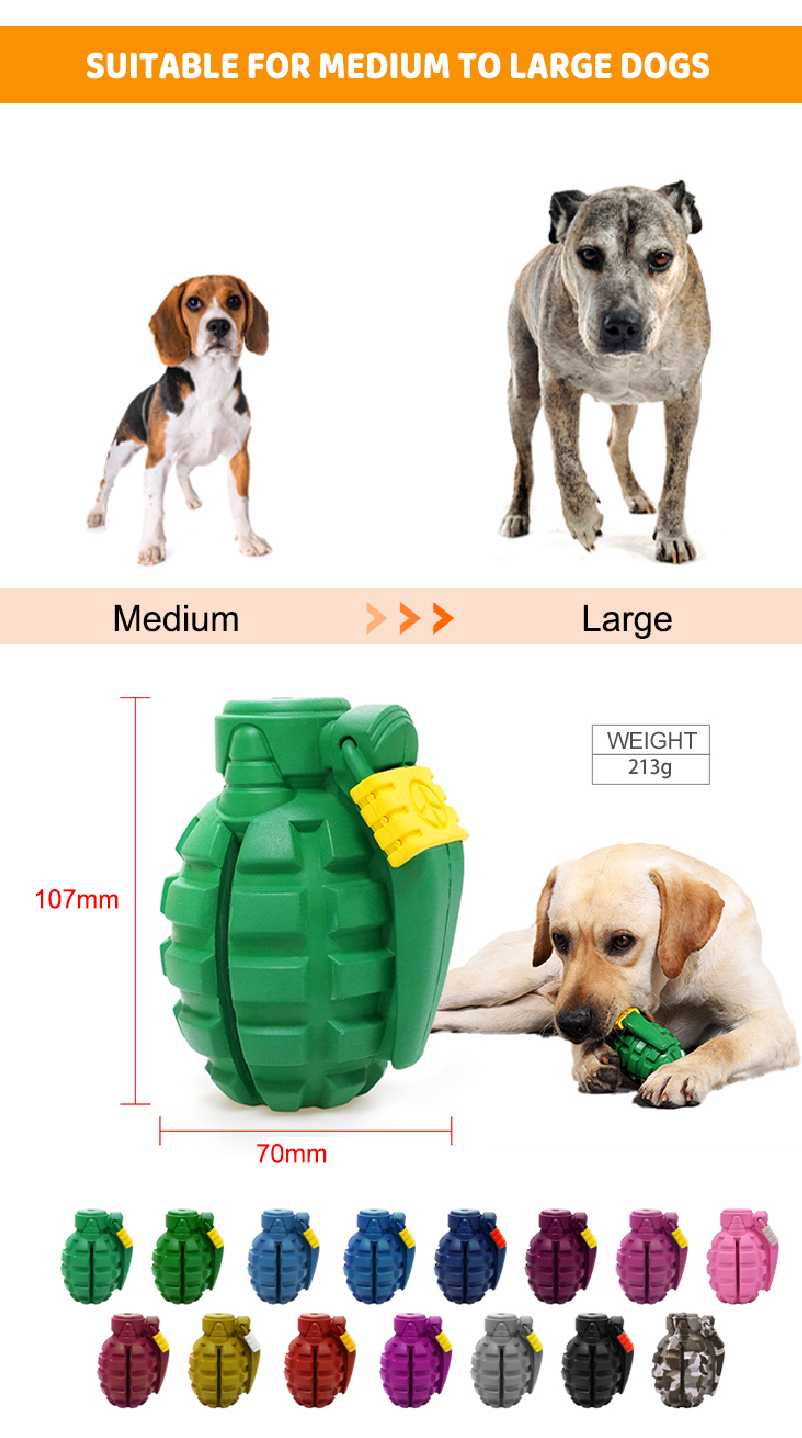 Grenade Dog Chew7