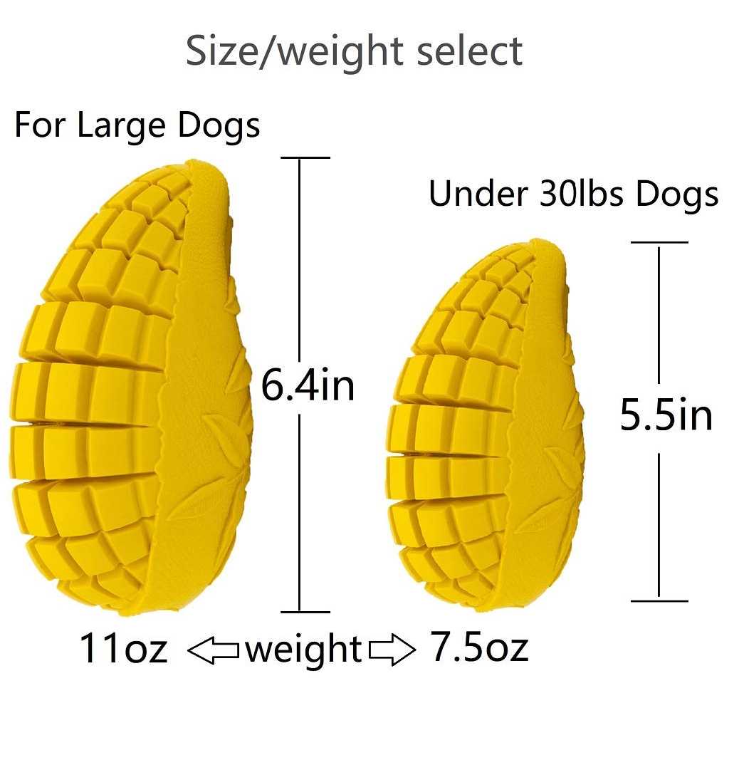 Large Mango Dog Chew5