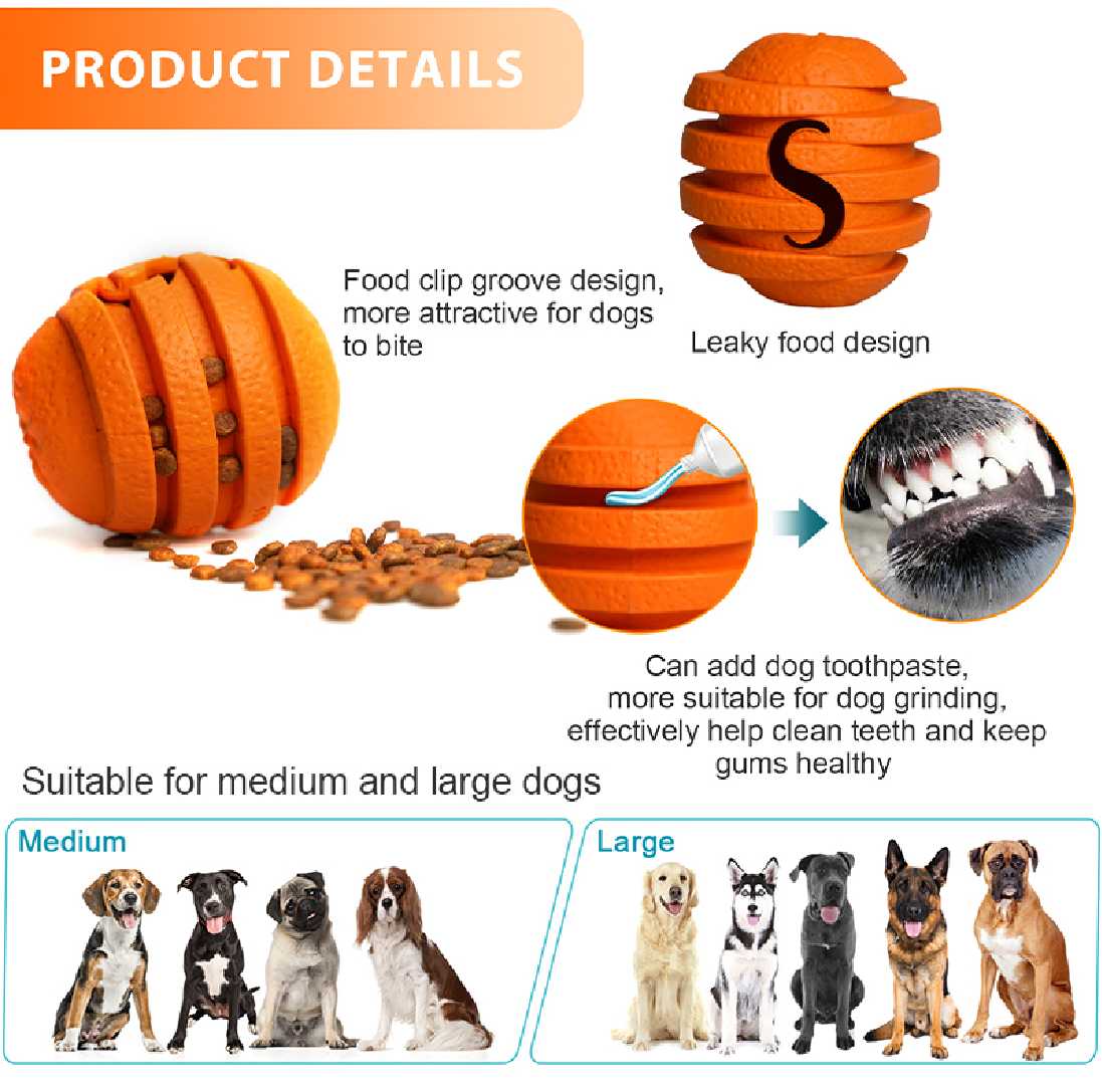 Orange Dog Chew Medium8